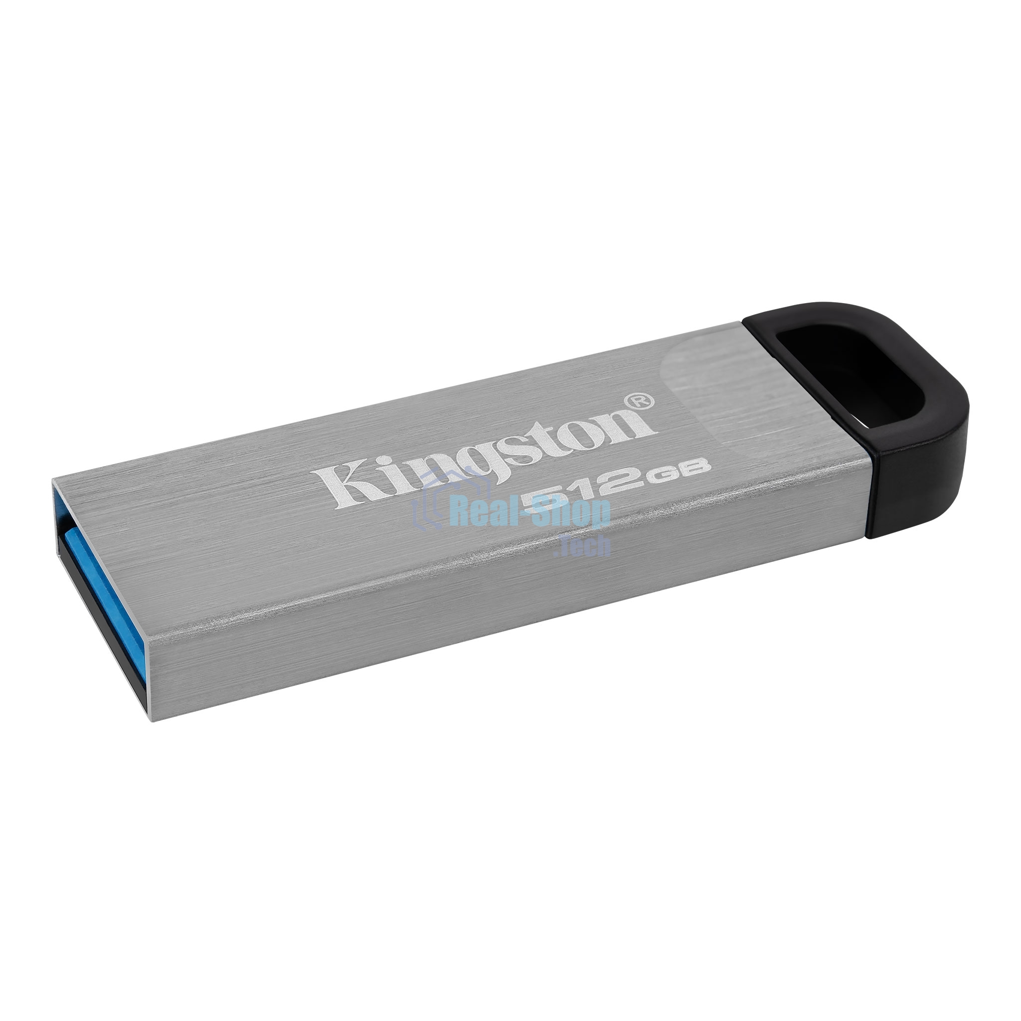 Флешка USB Kingston 512Gb DataTraveler Kyson USB Type-A, metal case, silver (DTKN/512Gb)