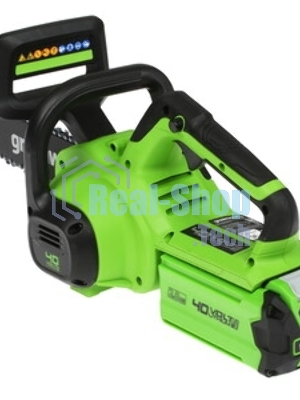 Цепная пила аккумуляторная GreenWorks G40CS30IIK2, 40V, 30 см, с 1* АКБ 2А*ч и ЗУ (2007807UA)