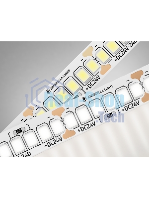Светодиодная лента Ambrella light GS3402 2835 240Led/ 20W m/ 24V IP20 4500K/ 5000*10*1.2mm (2 конт.)