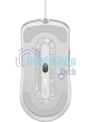Мышь проводная Lenovo Legion M300s белый, 8000 dpi, USB, кнопки - 6