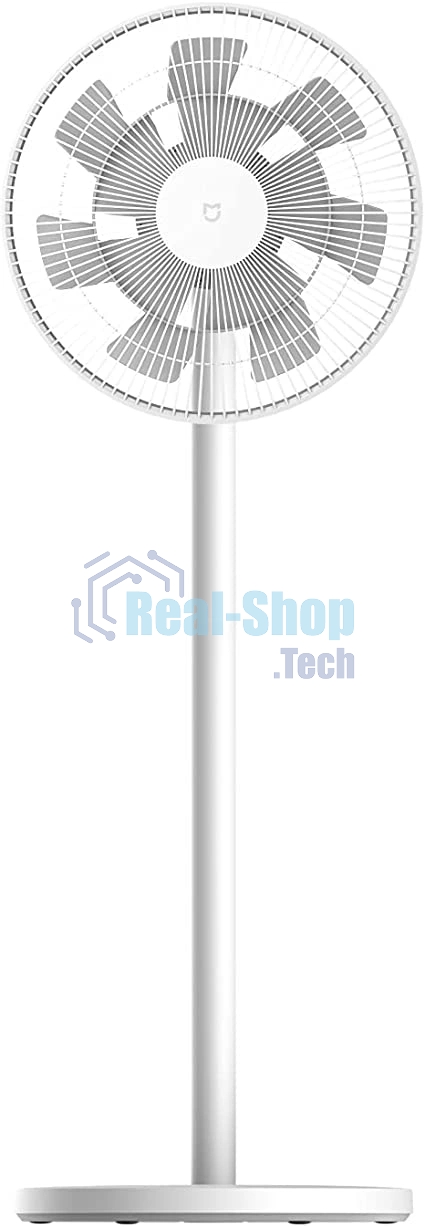 Вентилятор Xiaomi Mi Smart Standing Fan 2 белый, напольный, 15 Вт, 100 скоростей, 35.5 см