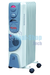 Обогреватель масляный Ресанта ОМ-7НВ (7секций) белый, 1900 Вт, 19 м2, термостат 67/3/10