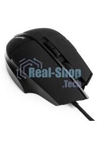 Мышь проводная Гарнизон GM-740G черный, 3200 dpi, USB, кнопки - 7