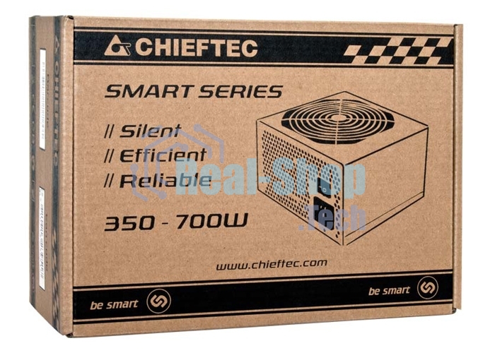 Блок питания Chieftec GPS-700A8, 700Вт, 80 PLUS, 120мм, черный