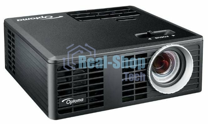 Проектор Optoma ML750e (DLP, LED, WXGA 1280x800, 700Lm, 15000:1, HDMI, USB, MHL, MicroSD, 1x1W speaker, 3D Ready, led 20000hrs, черный, 0.38kg)