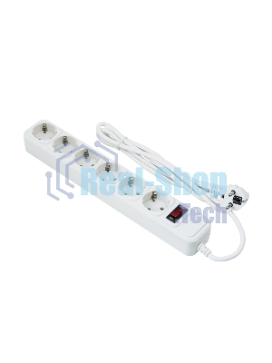 Сетевой фильтр ExeGate EX221230RUS SP-6-3W (6 розеток, 3 м, евровилка, белый)