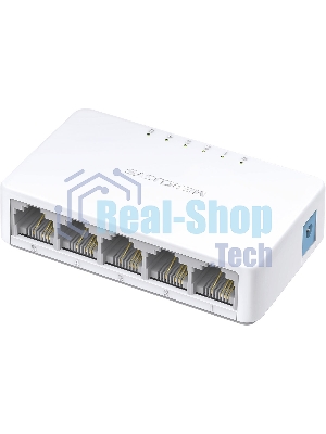 Коммутатор Mercusys MS105, 5 портов Ethernet 100 Мбит/с