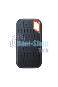 Внешний SSD SanDisk Extreme, 2TB, USB 3.2 Gen 2 Type-C, R/W 1050/1000, серый