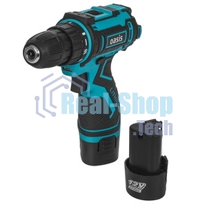 Дрель-шуруповерт Oasis ASB-12S /J/ 201, 12 В, 2 Ач, 30 Нм, щеточный