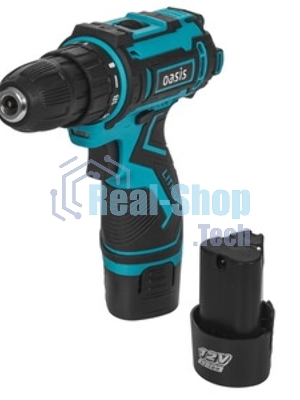 Дрель-шуруповерт Oasis ASB-12S /J/ 201, 12 В, 2 Ач, 30 Нм, щеточный