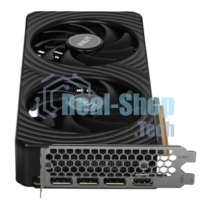 Видеокарта Palit GeForce RTX 5050 DUAL OC, NVIDIA RTX 5050, 8 ГБ GDDR6, 128 бит, PCI-e 5.0, 1xHDMI, 3xDP, 2647 МГц