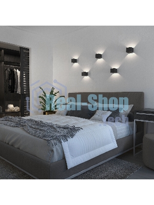 Светильник настенный светодиодный MRL LED 1060 / Corudo LED чёрный