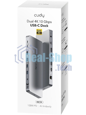 Станция докирования 13-IN-1 10Gbps USB-C Dual 4K Docking Station 150W PSU