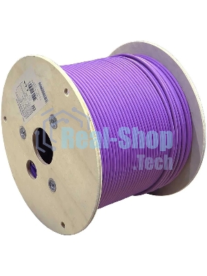 Кабель информационный Lanmaster LAN-6AUMTP-HFLT-VI кат.6A UTP 4 пары 23AWG LSZH внутренний 305м фиолетовый