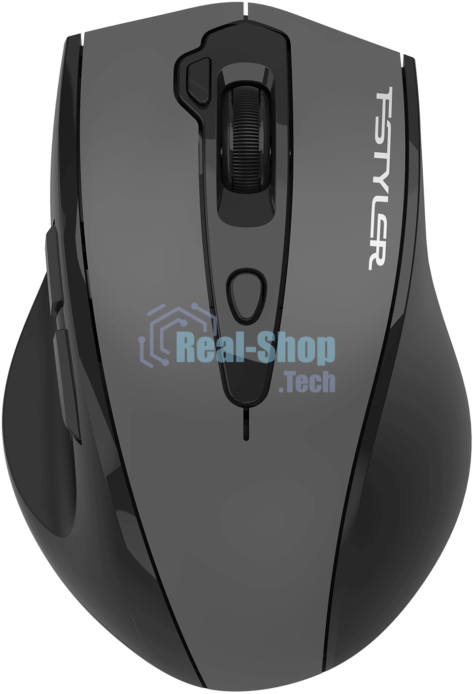 Мышь A4Tech Fstyler FG55S Plus серый оптическая 1200dpi silent беспров. USB