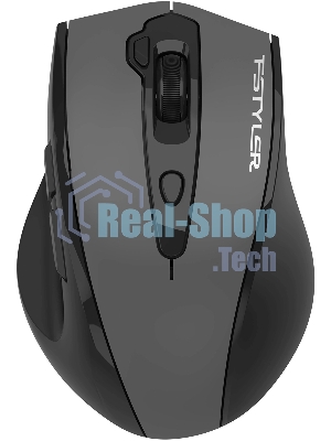 Мышь A4Tech Fstyler FG55S Plus серый оптическая 1200dpi silent беспров. USB