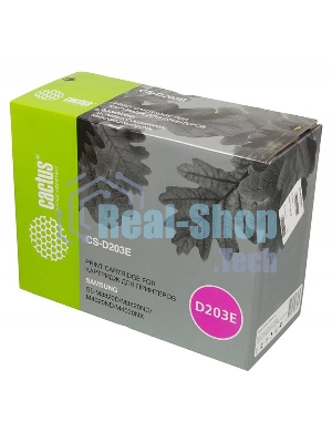 Картридж лазерный Cactus CS-D203E черный (10000 стр.) для Samsung SL-M3820D/M3820ND/M4020ND/M4020NX