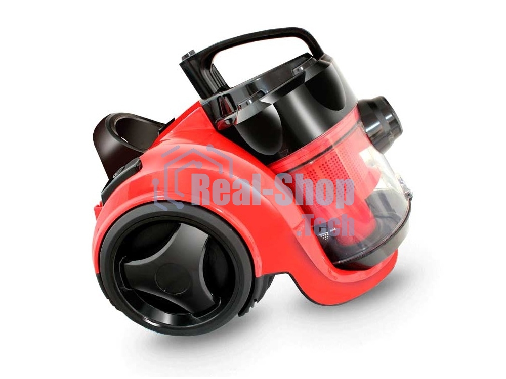 Пылесос GINZZU VS420 красно/черный Регулируемая мощность до 1700 Вт Легко очищающийся Мультициклонный фильтр. Повышенный объем пылесборника 3,0 л Телескопическая трубка Функция выдувания