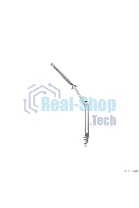 Camelion KD-821 C03 серебро LED (Св-к наст.,8 Вт, 230В, 2 ур.ярк,350лм, струбцина)