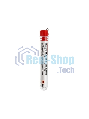 Припой с канифолью ПОС-40 Rexant, 10 г, Ø1.0 мм, (олово 40%, свинец 60%), колба