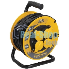 Катушка Iek WKP15-16-04-30-44 УК30 с т/з 4 места 2 Р + P Е/30метров 3х1,5мм2 IP44 