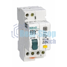 Выключатель автоматический дифференциального тока SchE 16002DEK 2п (1P+N) C 10А 30мА тип AC 4.5кА ДИФ-102 2мод.