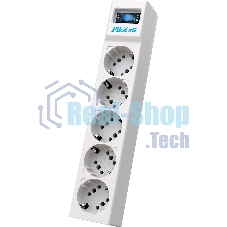 Сетевой фильтр ZIS PILOT Surge protector Pilot SG5 5 outlets (GP), 10A/2.2kVt, automatic circuit-breaker, 10 m