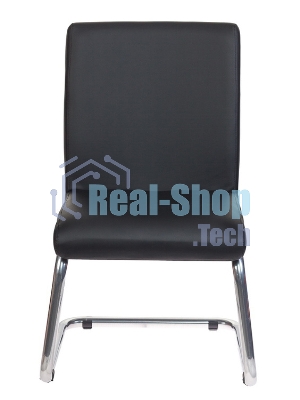 Кресло Бюрократ CH-250-V/BLACK черный, экокожа, 120 кг, механизм качания