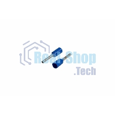 Наконечник штыревой втулочный изолированный Rexant F-8 мм 0.75 мм² (НШВи 0.75-8) синий