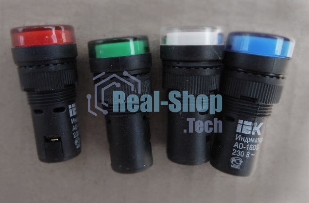 Арматура светосигнальная AD-16DS 230В зел. ИЭК BLS10-ADDS-230-K06-16