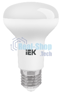 Лампа светодиодная ИЭК LLE-R63-8-230-40-E27 ECO R63 8Вт 4000К белый E27 720лм 230-240В
