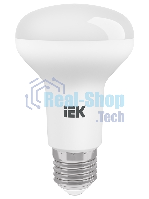 Лампа светодиодная IEK LLE-R63-8-230-40-E27 ECO R63 8Вт 4000К белый E27 720лм 230-240В