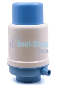 Помпа для 19л бутыли Aqua Work Дельфин Квик механический голубой/белый