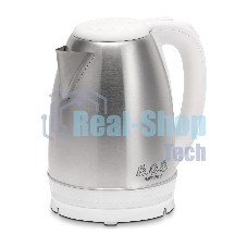 Чайник электрический Мастерица EK-1801М 1,8л, нержавейка, белый (12) Чайник электрический Мастерица EK-1801М 1,8л, нержавейка, белый (12)