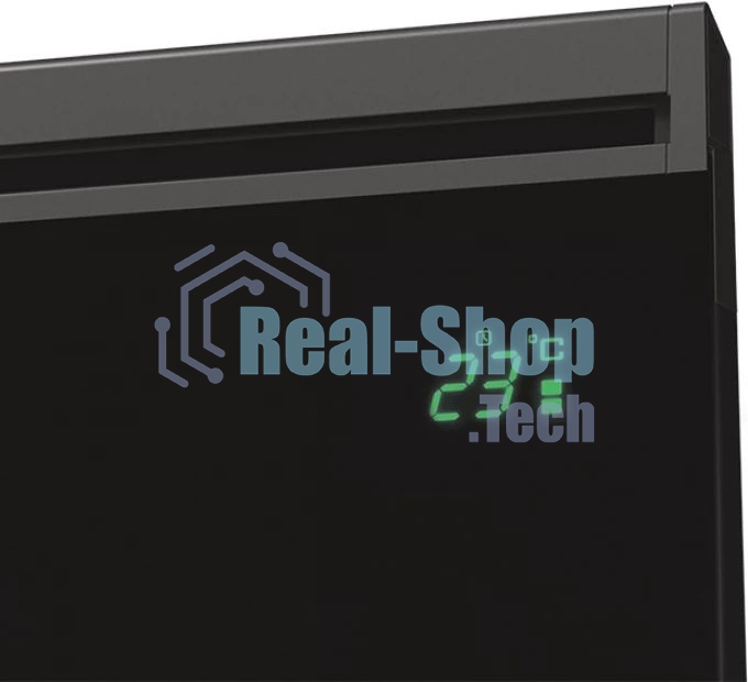 Конвективно-инфракрасный обогреватель Ballu Plaza Solar BIHP/S-1900 черный, 1900 Вт, 20 м2, термостат, дисплей