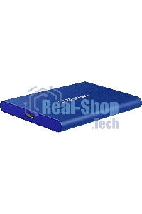 Внешний SSD Samsung T7, 1TB, USB 3.2 Gen 2 Type-C, R/W 1050/1000, синий
