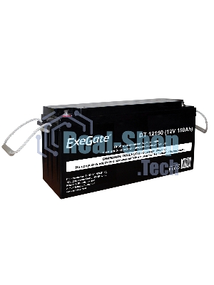 Аккумуляторная батарея ExeGate DT 12150 (12V 150Ah, под болт М8)