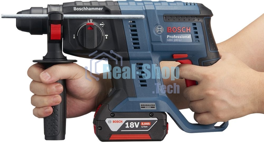 Перфоратор Bosch GBH 180-LI BL патрон:SDS-plus уд.:2Дж аккум.