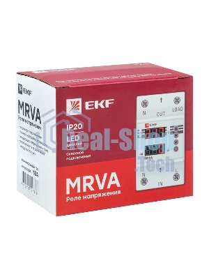 Реле напряжения и тока с дисплеем MRVA 63А PROxima EKF MRVA-63A