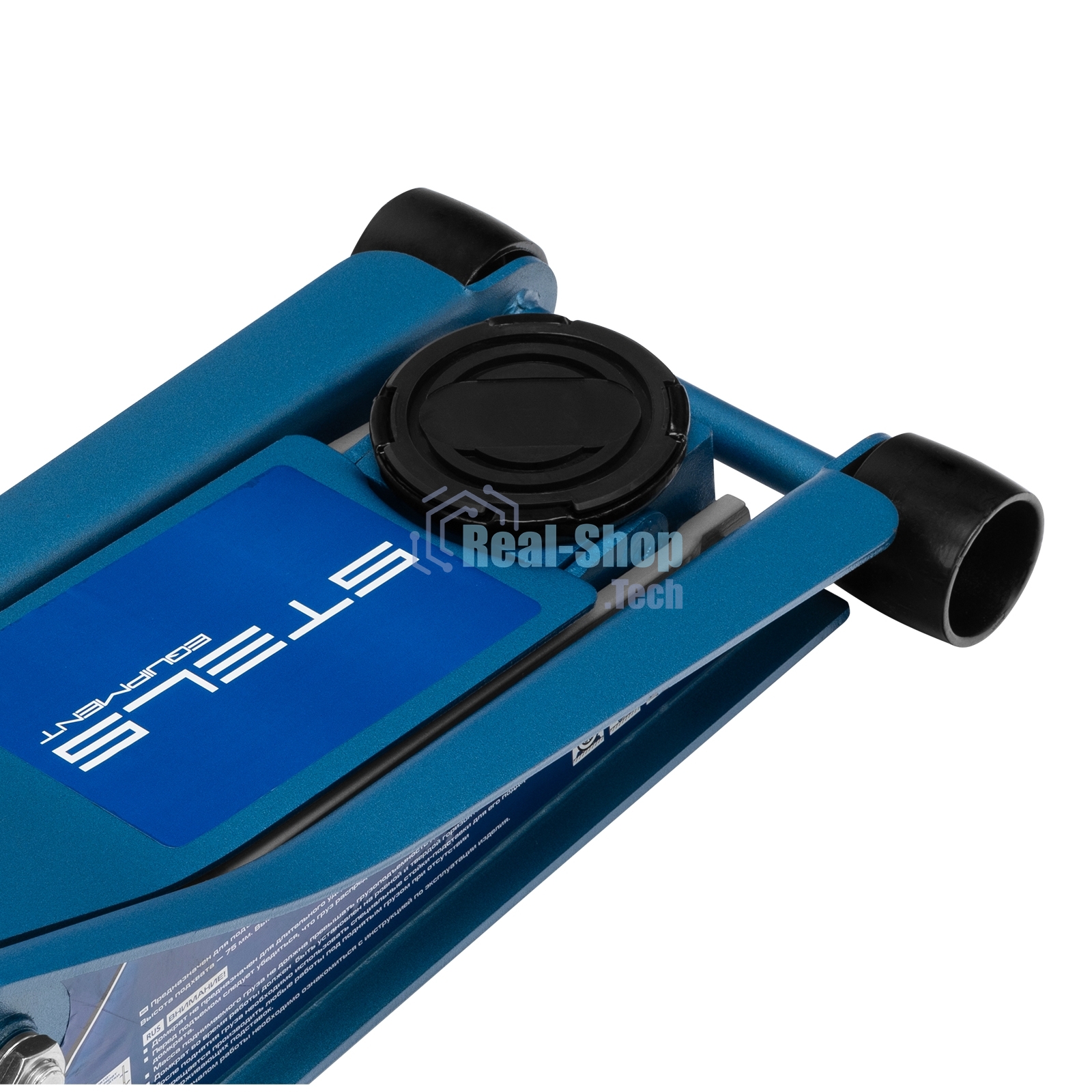 Домкрат гидравлический подкатной Stels QUICK LIFT 51137 быстр, подъем, 3 т
