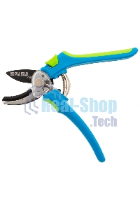 Секатор с наковальней Palisad LUXE 60484 обрезиненные рукоятки