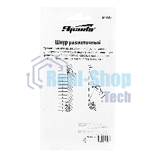 Шнур разметочный Sparta 15 м, пластмассовый корпус