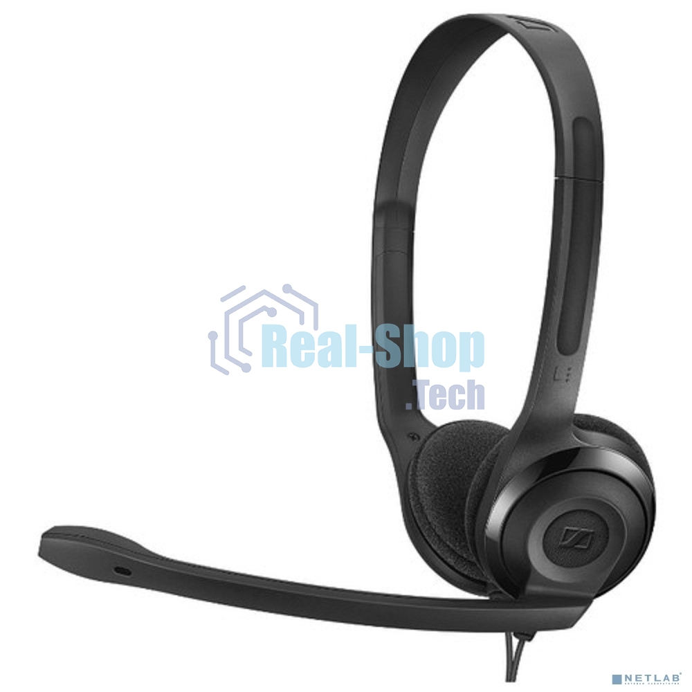 Гарнитура Sennheiser PC 5 Chat чёрный, проводная, 3.5 мм