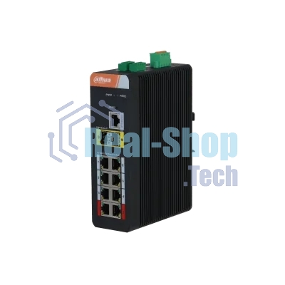 Коммутатор Dahua DH-IS4210-8GT-120 8x1 Гбит/с 2SFP 8PoE 120W управляемый