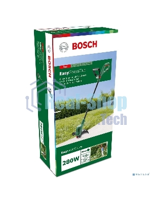 Триммер электрический Bosch EasyGrassCut 26 280Вт неразбор.штан. реж.эл.:леска