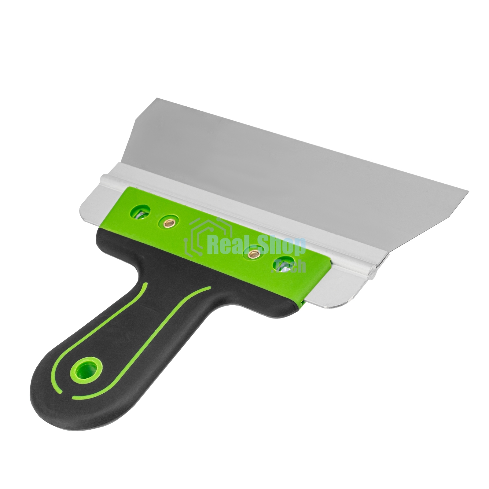 Шпатель фасадный Сибртех, нержавеющая сталь 420S45, 200 мм, 2-компонентная ручка