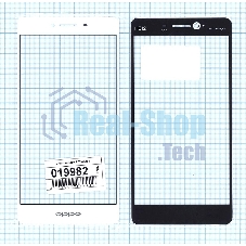 Защитное стекло для Oppo R7S белый