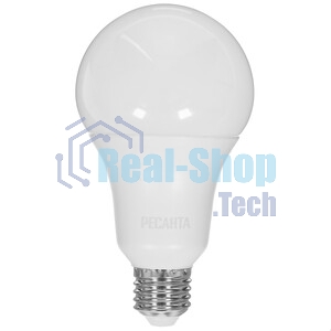 Лампа светодиодная Ресанта LL-R-A80-20W-230-6K-E27 груша
