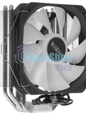 Кулер PCCooler Paladin 400 ARGb черный 130мм алюминий+медь 1600rpm 28.6db 4-pin 200W 157мм