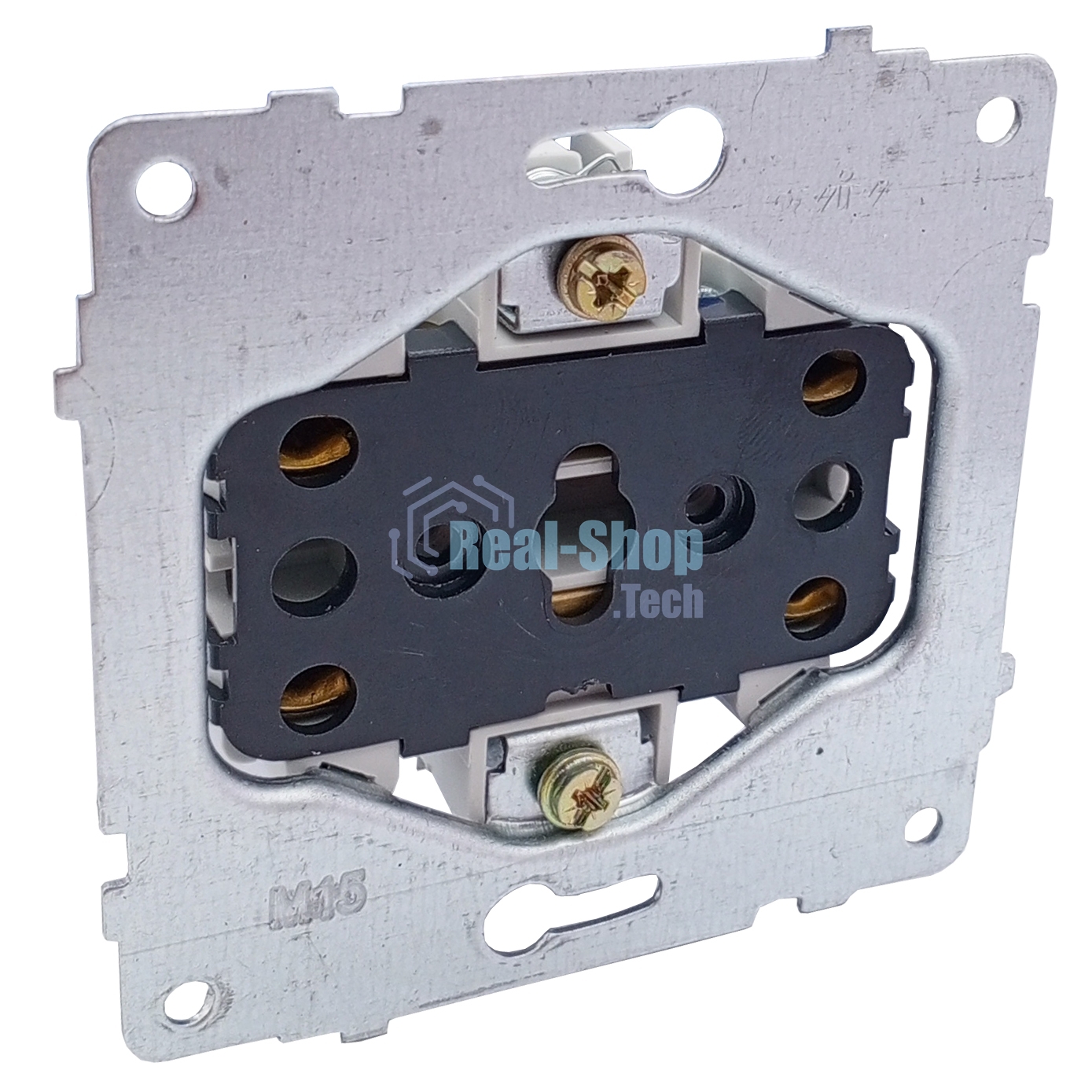 Ovivo Розетка 2-ая б/з ГРАНО (GRANO),  мокка, 400-190300-908
